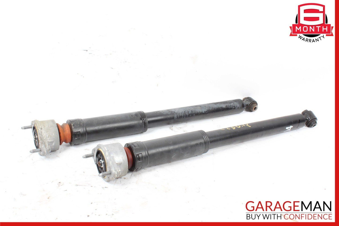 12-15 Mercedes W204 C250 C350 Rear Left & Right Shock Strut Absorber Set OEM