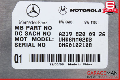 06-12 Mercedes GL450 E350 R350 E550 Communication Control Controller Module Unit