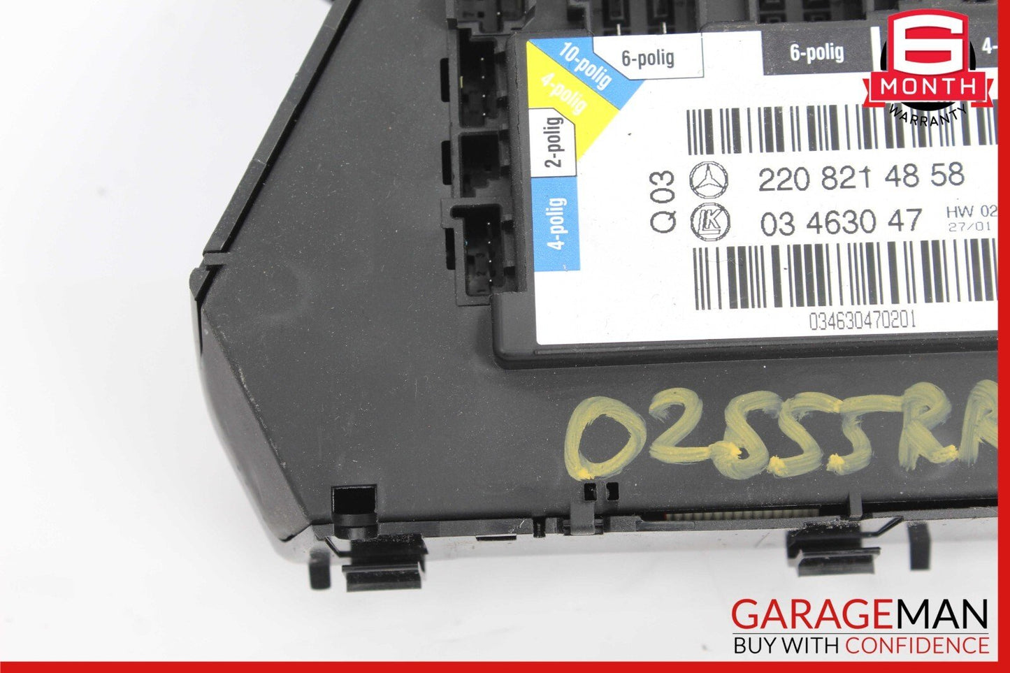 00-06 Mercedes W220 S430 S55 AMG Rear Right Passenger Seat Control Switch OEM