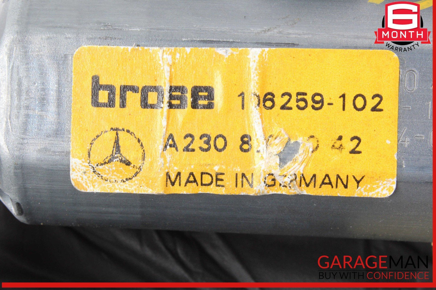 03-12 Mercedes R230 SL500 CL600 Front Right Side Door Window Regulator Motor OEM