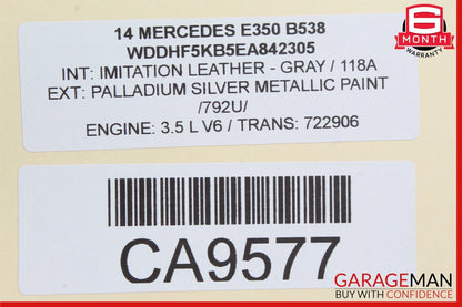 08-18 Mercedes C250 E350 C350 Headlight Fog Light Switch Controller Module Unit