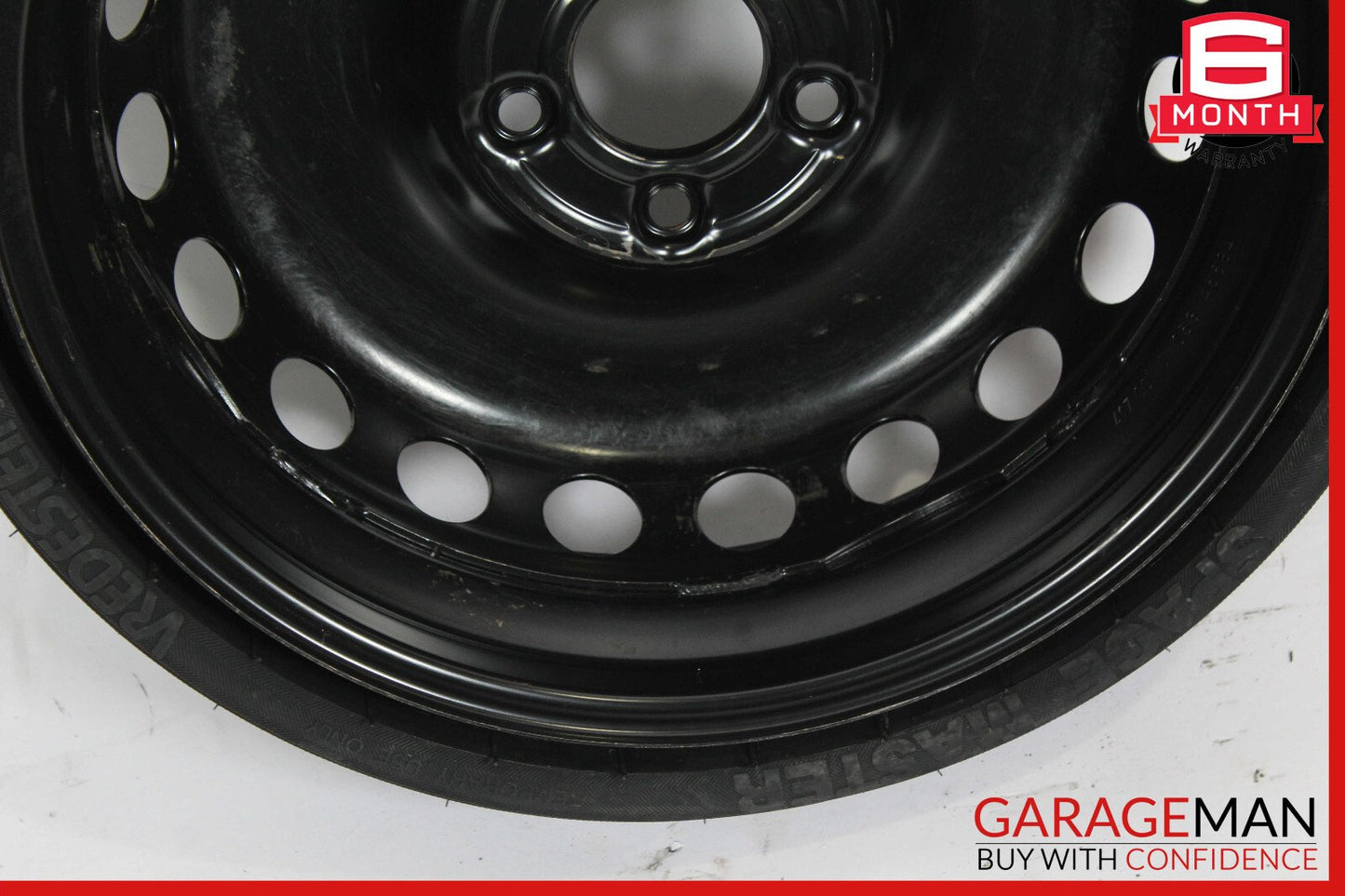 12-20 Mercedes R172 SLK350 Emergency Spare Tire Wheel Donut Space Saver 4.5Bx17