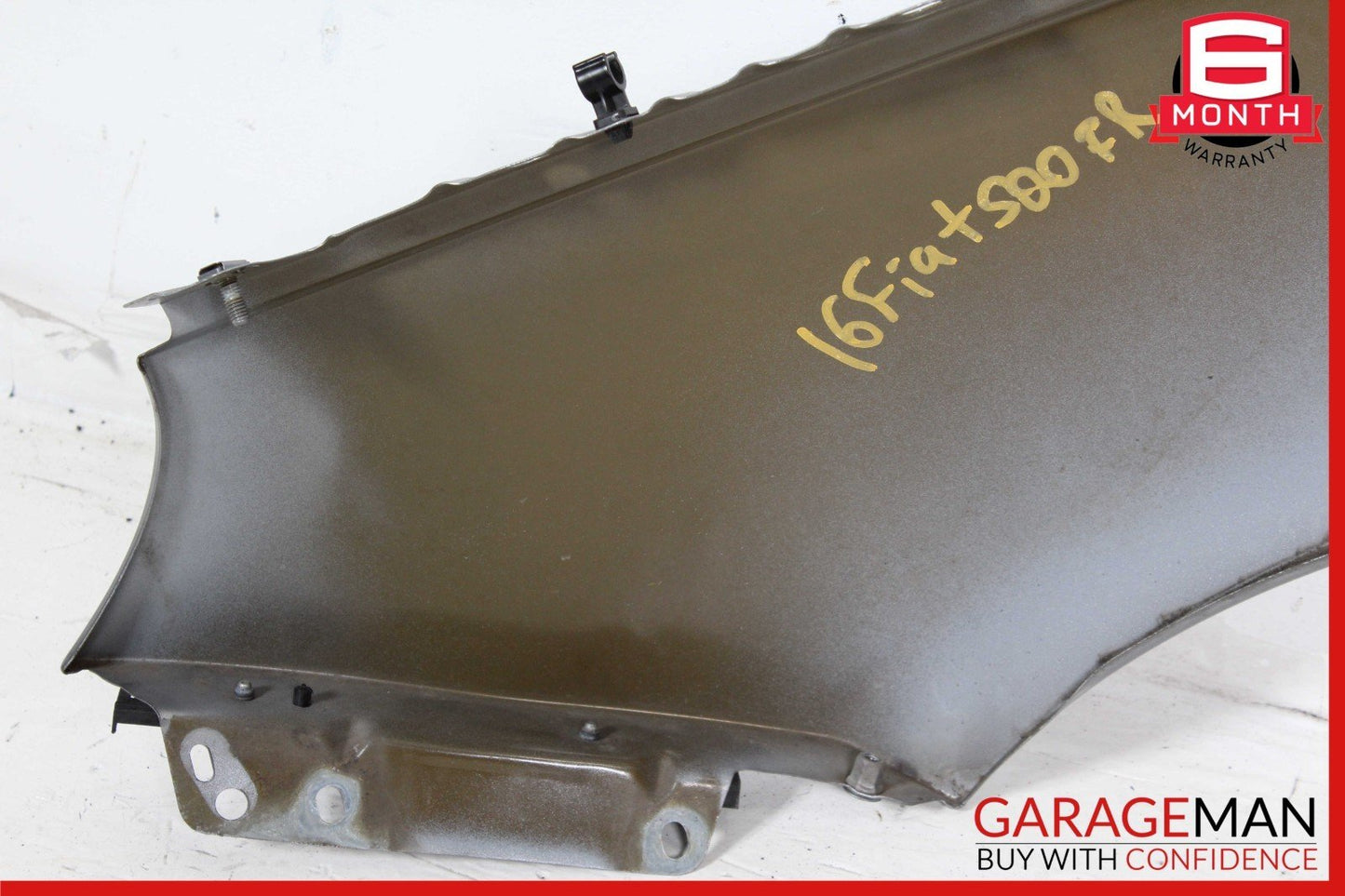 12-19 Fiat 500 Front Right Passenger Side Fender Panel Cover OEM