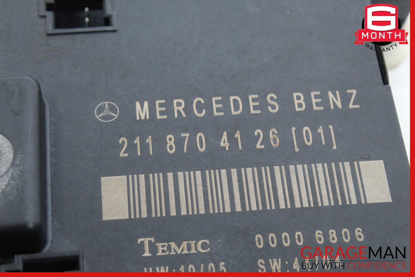 03-09 Mercedes W211 E350 E550 Rear Right Passenger Side Door Control Module Unit