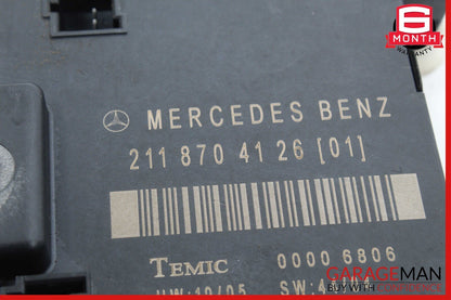03-09 Mercedes W211 E350 E550 Rear Right Passenger Side Door Control Module Unit
