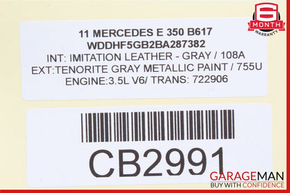 10-13 Mercedes W212 E350 E500 E550 Front Left Dash AC A/C Air Vent Trim Grille