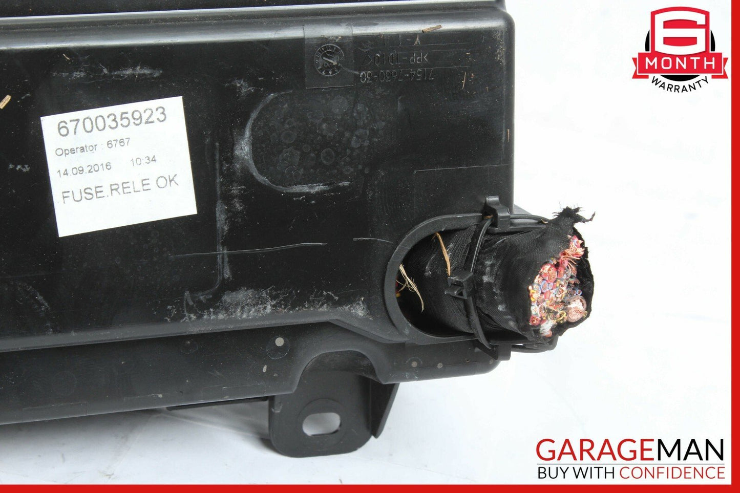 14-17 Maserati Ghibli Engine Fuse Box Junction Relay Box 670035923 OEM