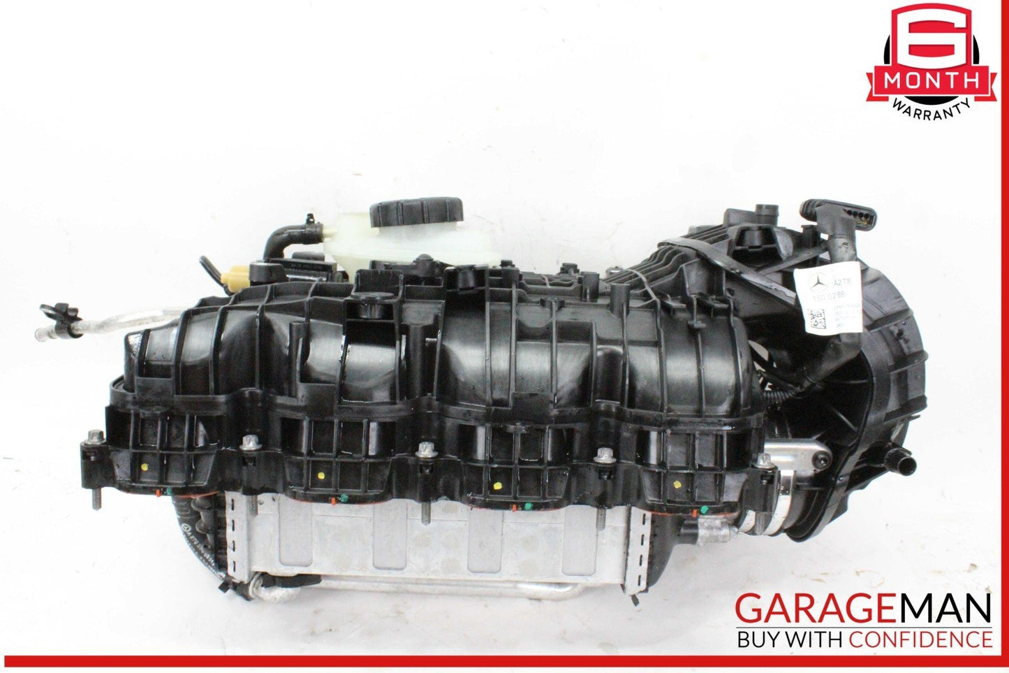 Mercedes X166 GL450 Air Intake Manifold Distributor Engine Intercooler Radiator