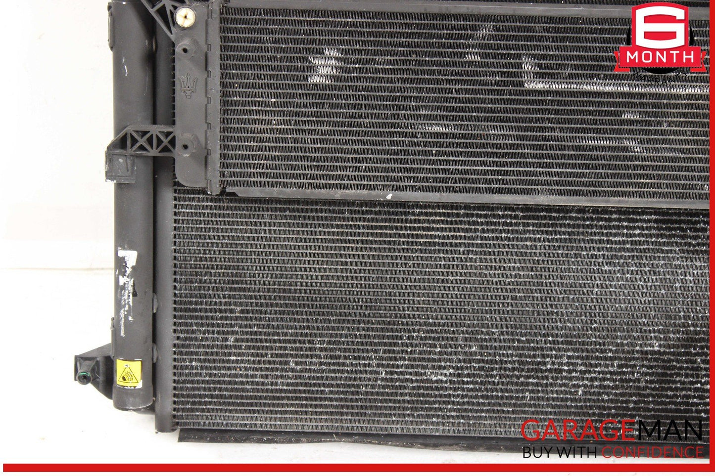 14-22 Maserati Ghibli Quattroporte Water Cooling Radiator A/C Condenser Assy OEM