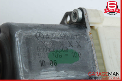 08-14 Mercedes W204 C300 Rear Left Driver Side Door Window Regulator Motor OEM