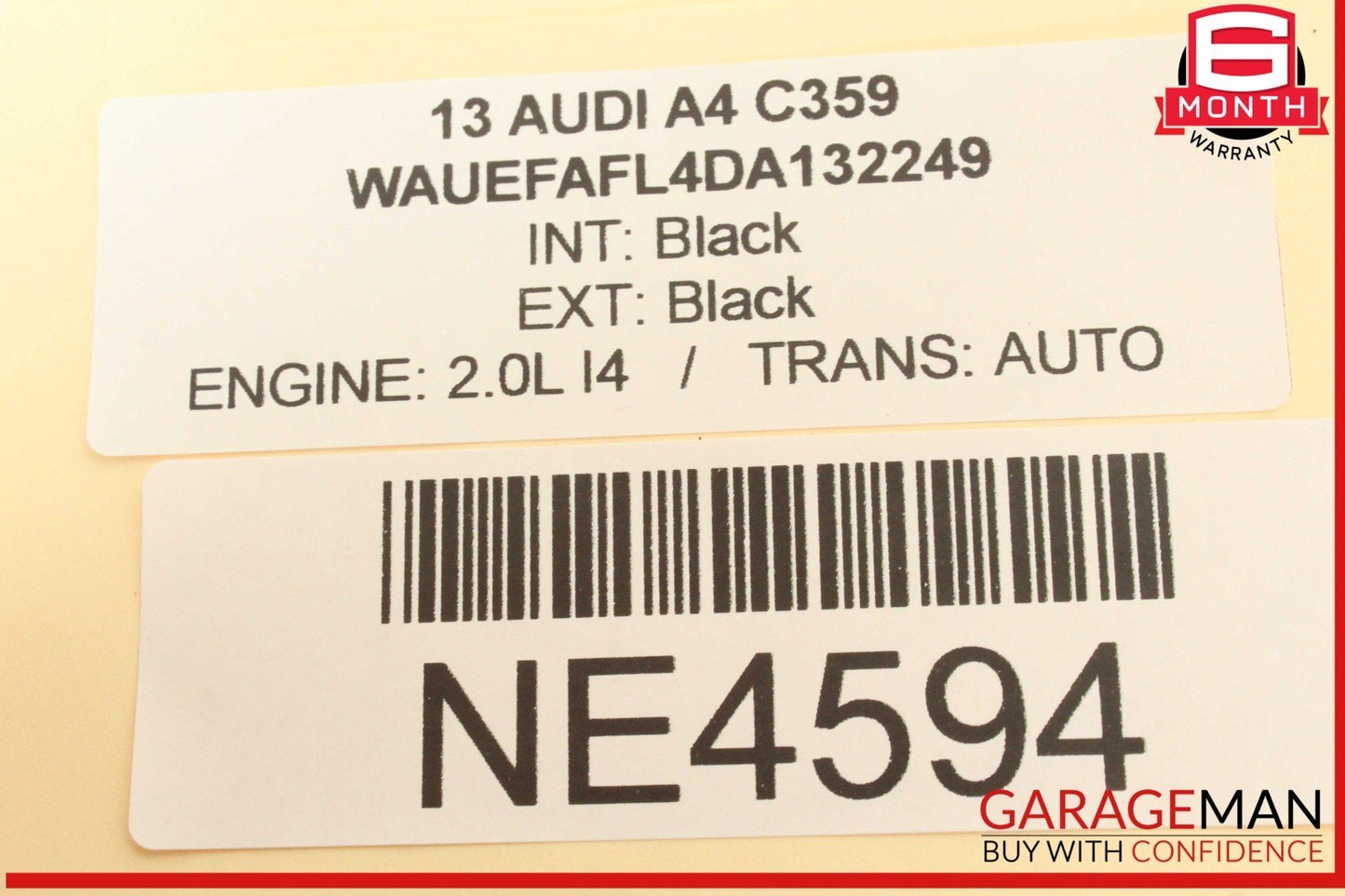 13-16 Audi A4 S4 Front Right Passenger Side Door Control Module Unit 8T0959792P