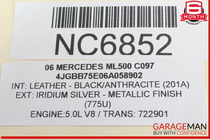 03-11 Mercedes W164 ML500 R500 Sirius Satellite Radio Receiver 1648205889 OEM