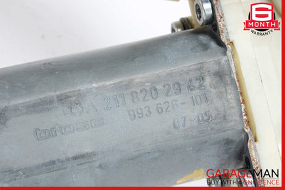 03-09 Mercedes W211 E350 E500 Front Left Driver Side Window Regulator Motor OEM
