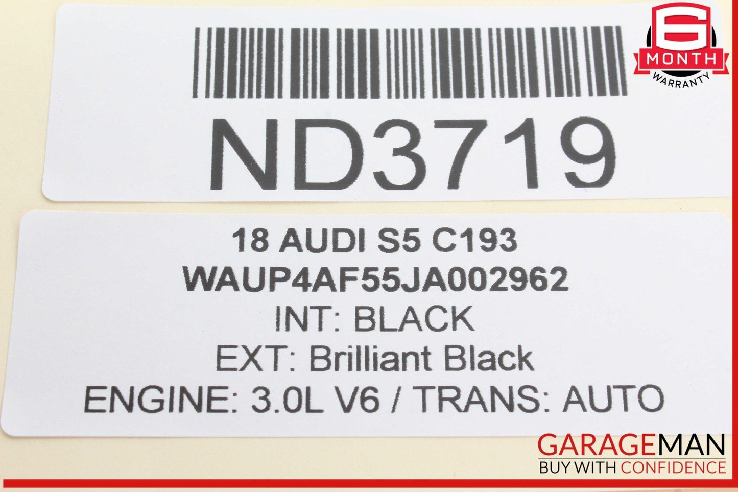 17-24 Audi S5 A4 Center Console Audio Radio Media Control Switch 8W1919616 OEM