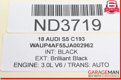 17-24 Audi S5 A4 Center Console Audio Radio Media Control Switch 8W1919616 OEM