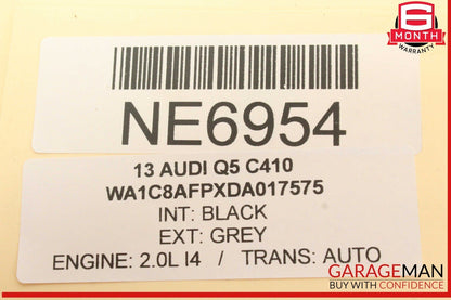 09-17 Audi Q5 A4 Rear Trunk Release Handle w/ Back Up View Camera OEM