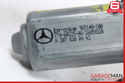 10-17 Mercedes W207 E350 Coupe Window Regulator Motor Right Passenger Side