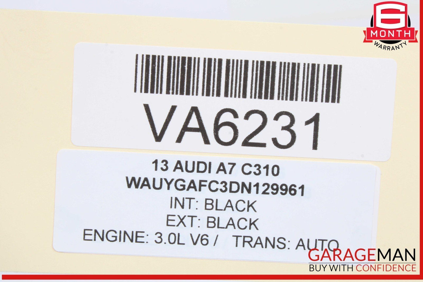 12-18 Audi A7 S7 Rear Left Driver Side Lane Change Assist Blind Spot Module OEM