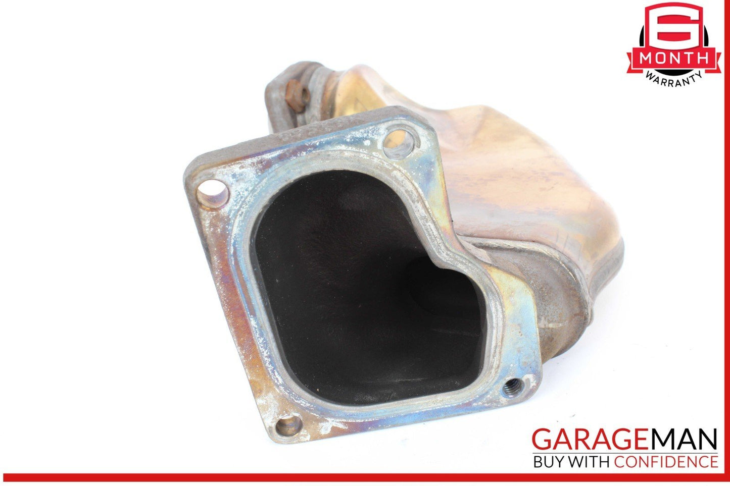 12-18 Mercedes W218 CLS550 4.6L Left Exhaust Pipe Adapter 2781400908 OEM