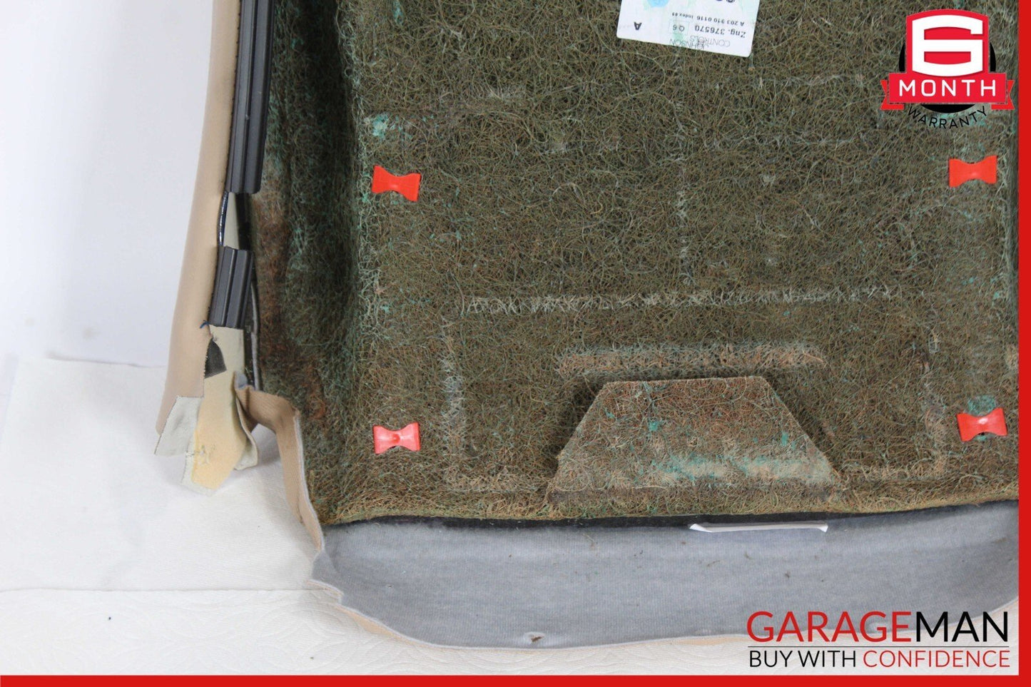 01-04 Mercedes W203 C240 C320 Front Right / Left Top Upper Seat Cushion Brown