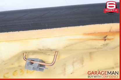 08-14 Mercedes W204 C63 Rear Right Seat Side Bolster Black OEM