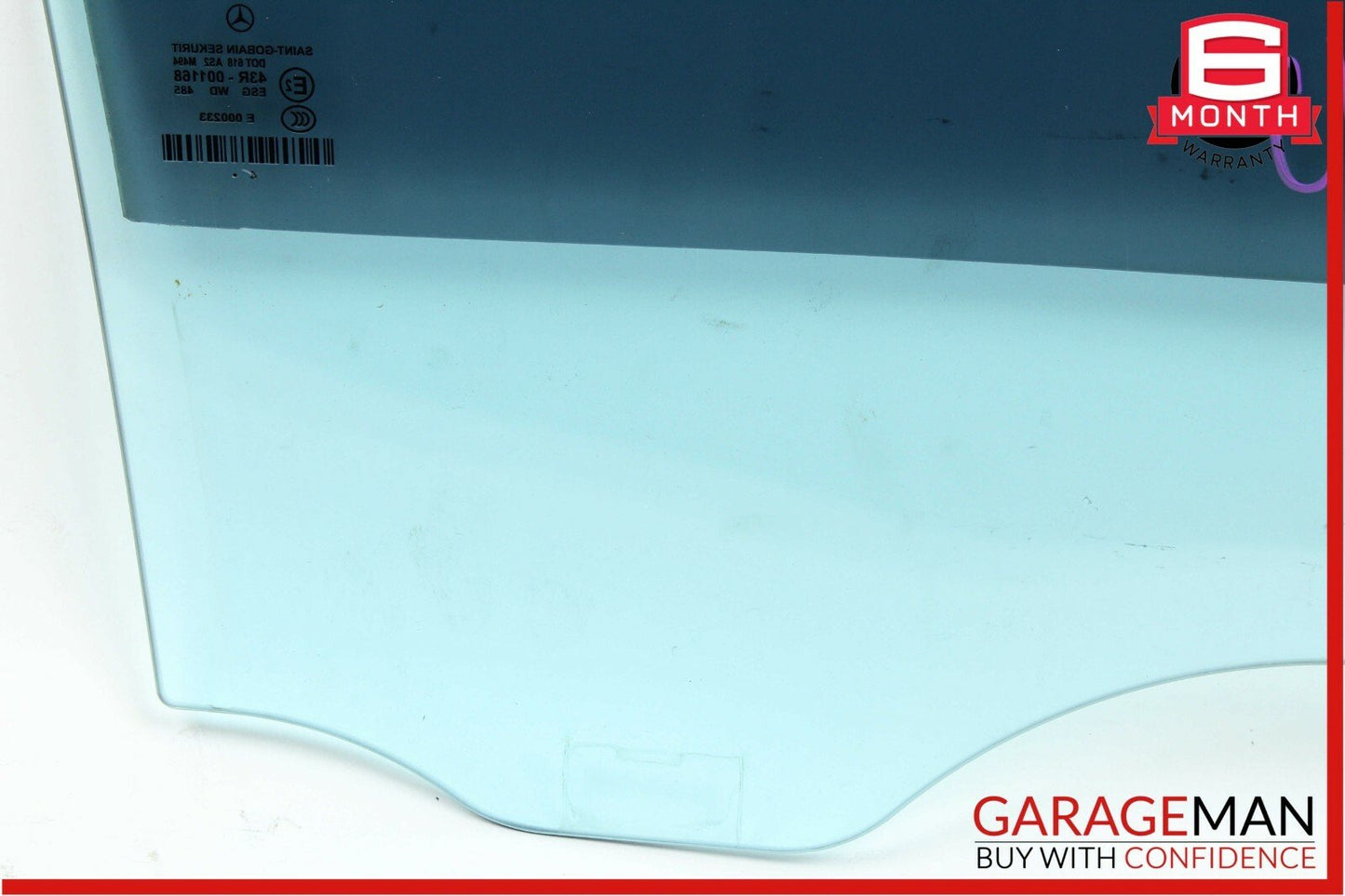 06-11 Mercedes W219 CLS500 CLS350 Rear Left Side Door Window Auto Glass