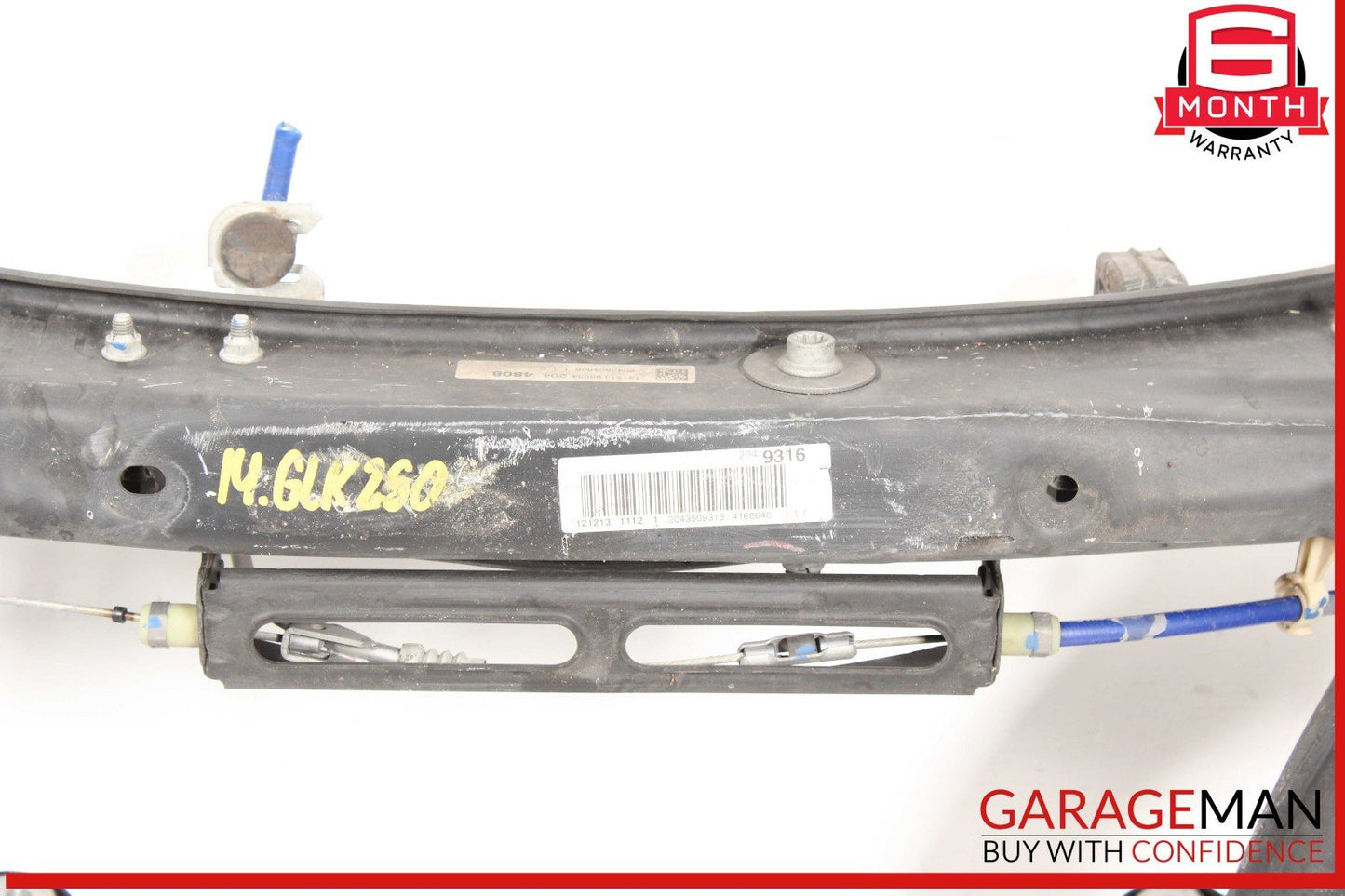 10-15 Mercedes X204 GLK250 Rear Sub Frame Subframe Engine Crossmember OEM
