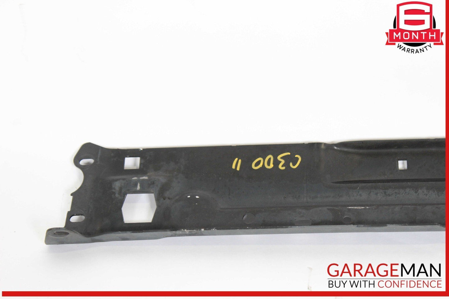08-14 Mercedes W204 C300 C280 C350 Upper Radiator Core Support Bar Black OEM