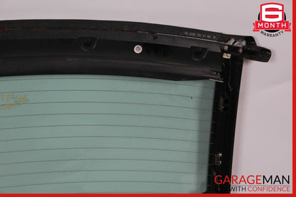 03-12 Mercedes R230 SL500 SL550 Rear Back Window Windshield Glass Panel Clear