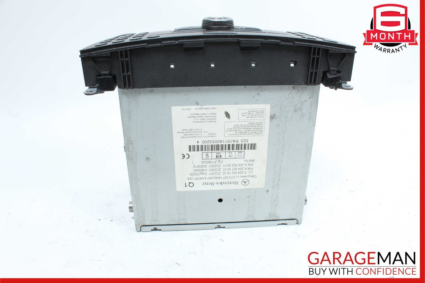 08-11 Mercedes W204 C300 C250 Head Unit Navigation Command Command CD Player OEM