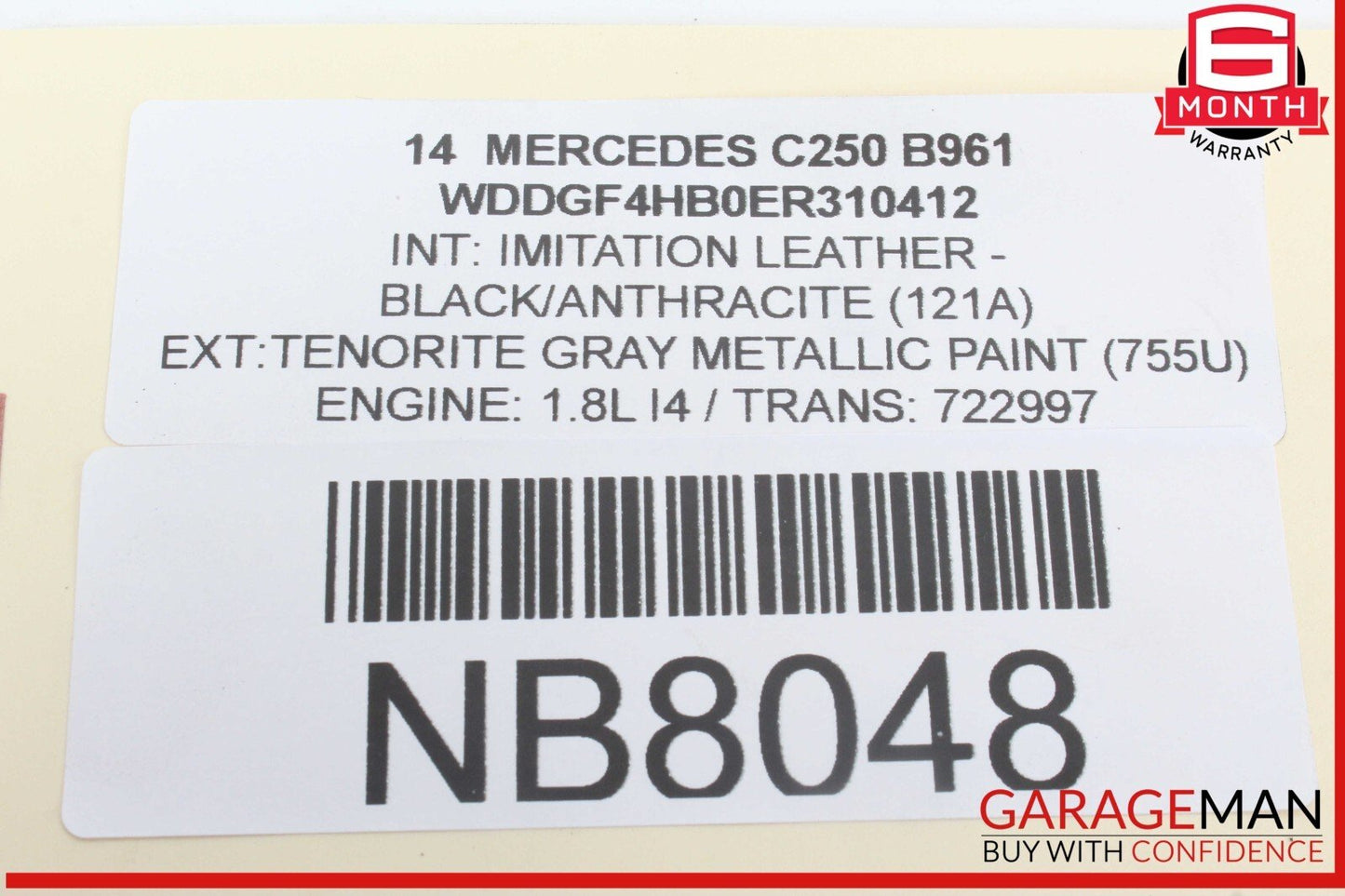08-17 Mercedes W204 C250 E350 Front Right or Front Left Shock Strut Absorber OEM