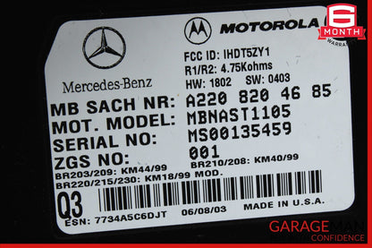 97-09 Mercedes W209 CLK320 SL550 Voice Control Communication Module Unit Audio