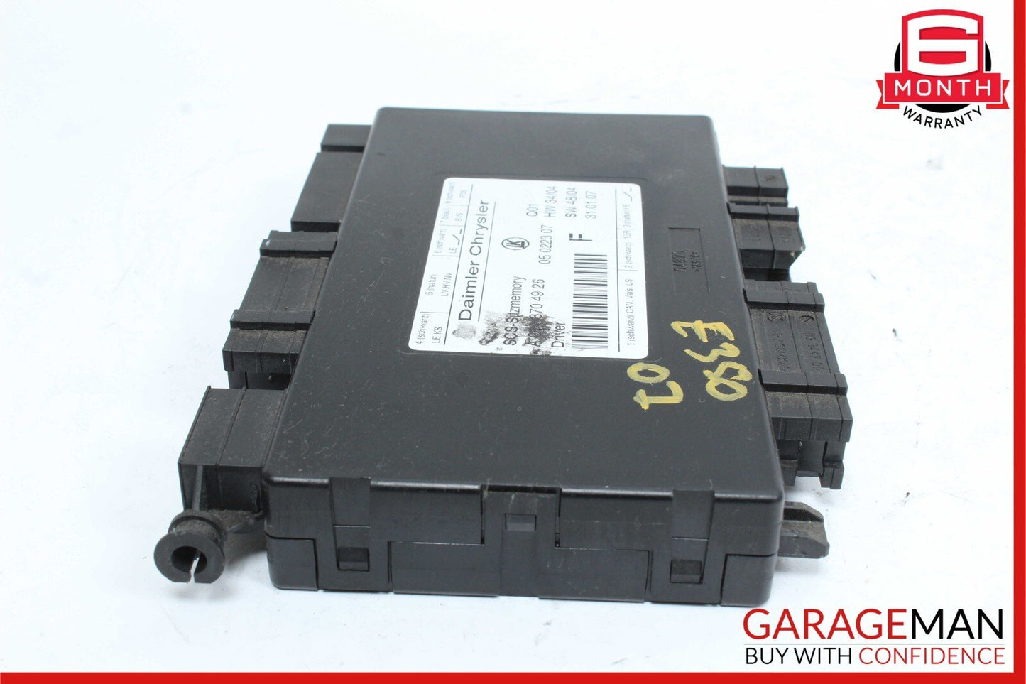 03-12 Mercedes GL320 E350 CLS550 E320 ML500 Front Left Side Seat Control Module