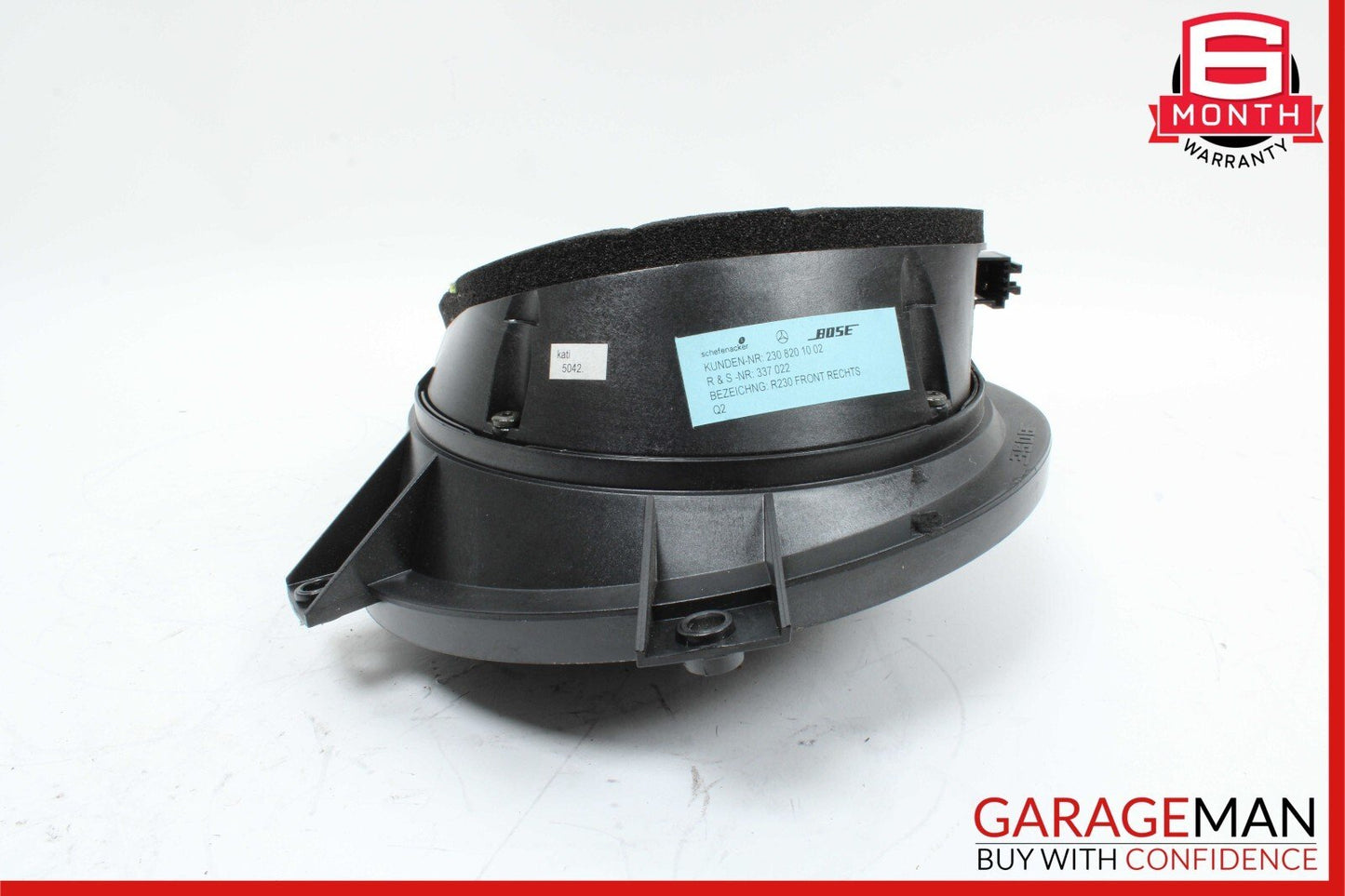 03-08 Mercedes R230 SL500 SL550 Door Audio Speaker Bose Right Passenger Side OEM