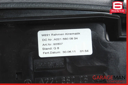 07-13 Mercedes W221 S400 S550 Center Console Dashboard CD Player Trim Cover OEM
