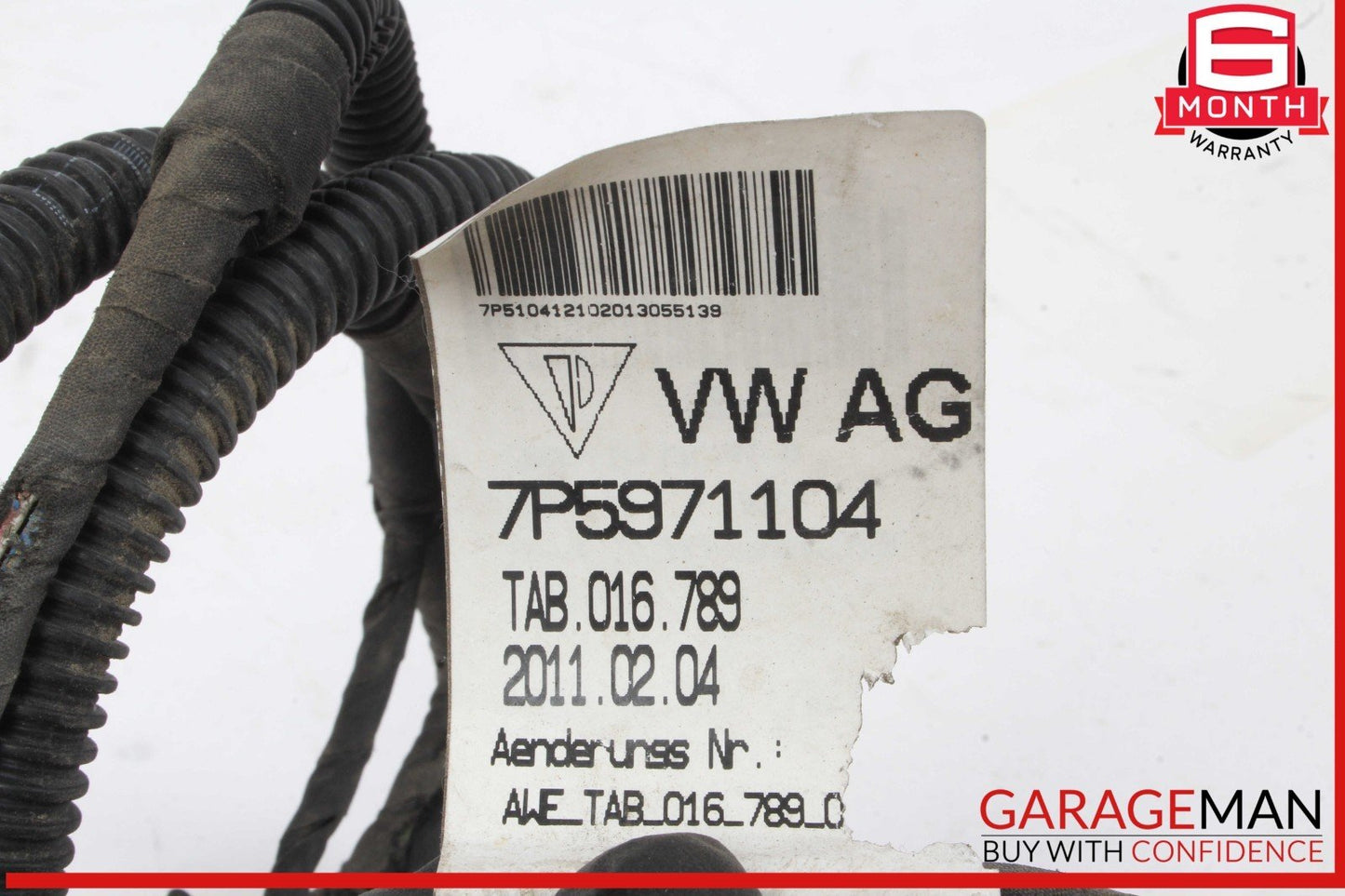 11-14 Porsche Cayenne 958 Bumper Harness Wires Wiring Park Parking Sensors Assy