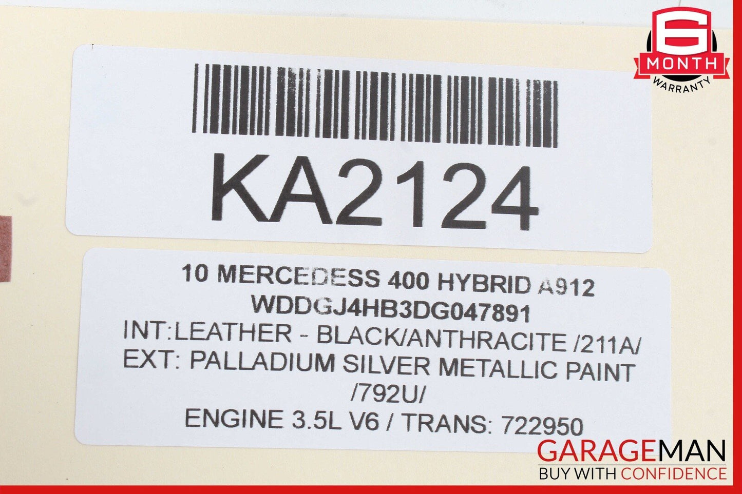 10-13 Mercedes W221 S400 Front Left Side Bumper Running Daytime Light Lamp OEM