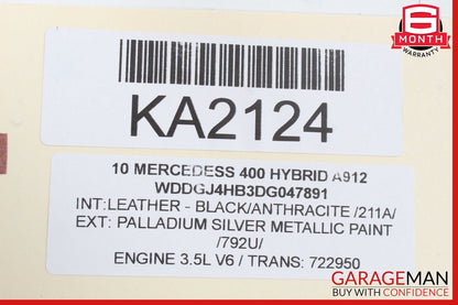10-13 Mercedes W221 S400 Front Left Side Bumper Running Daytime Light Lamp OEM