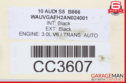 08-12 Audi S5 Rear Diff Differential Axle Carrier OEM
