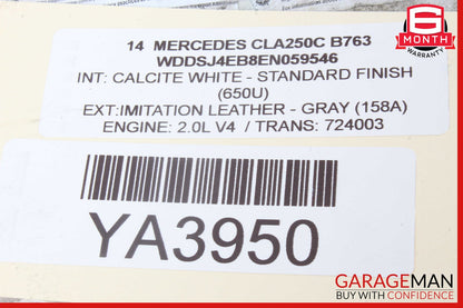 14-20 Mercedes W117 CLA250 CLA45 Rear Right / Left Suspension Lower Control Arm