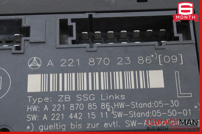 07-13 Mercedes W221 S500 S550 Front Left Side Under Seat Controller Module Unit