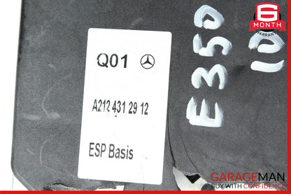 10-14 Mercedes W212 E350 E550 ABS Anti Lock Pump Brake Module 2124312912 OEM