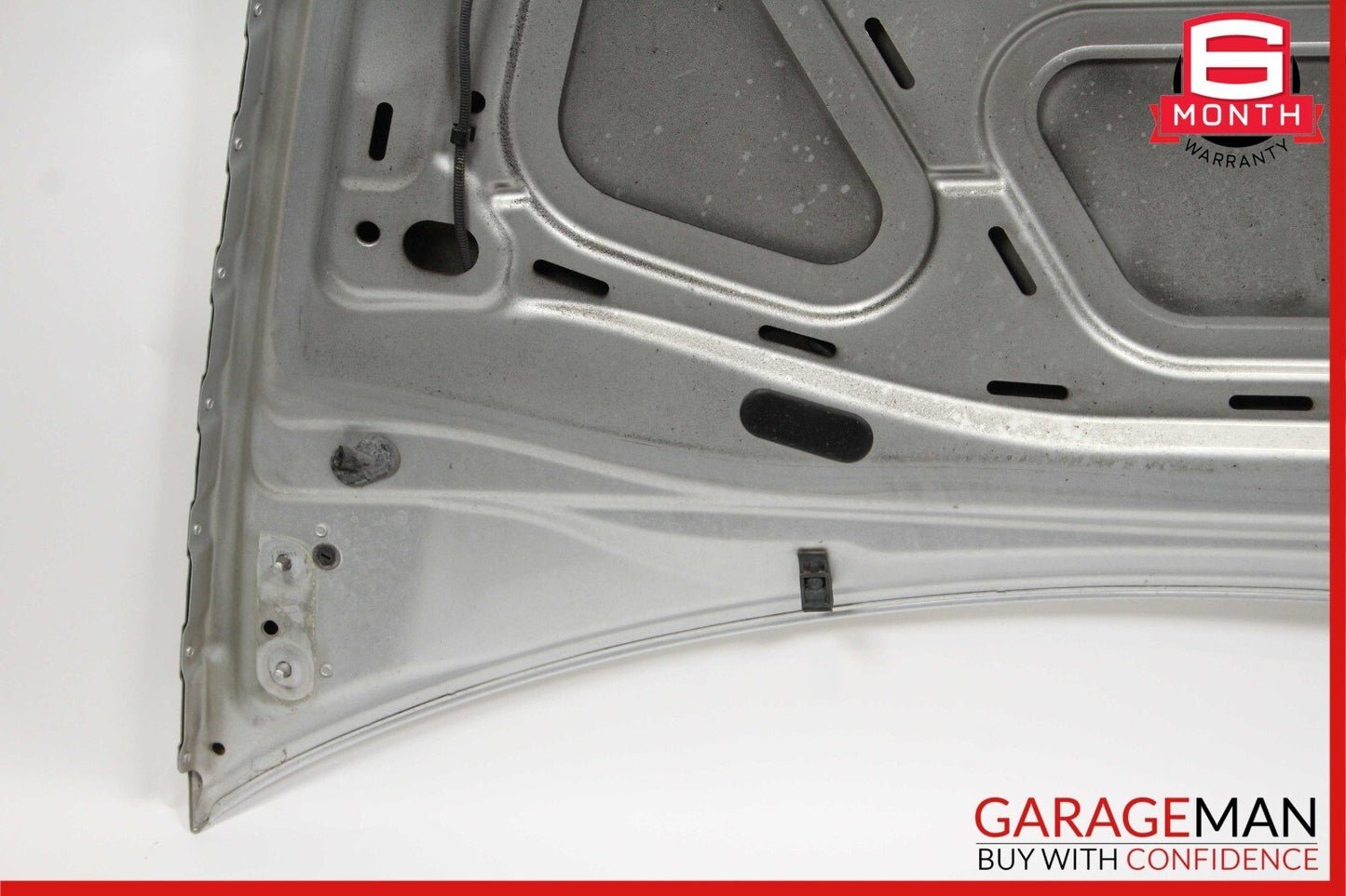 03-06 Porsche Cayenne S 955 Front Hood Bonnet Panel Assembly Crystal Silver OEM