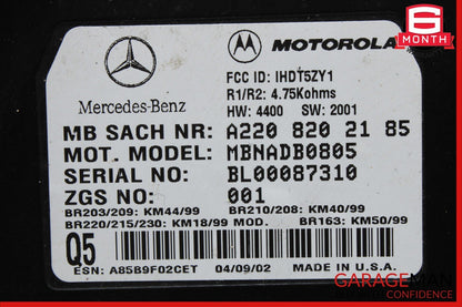 00-06 Mercedes SL500 ML320 ML500 S600 Voice Command Control Module Unit