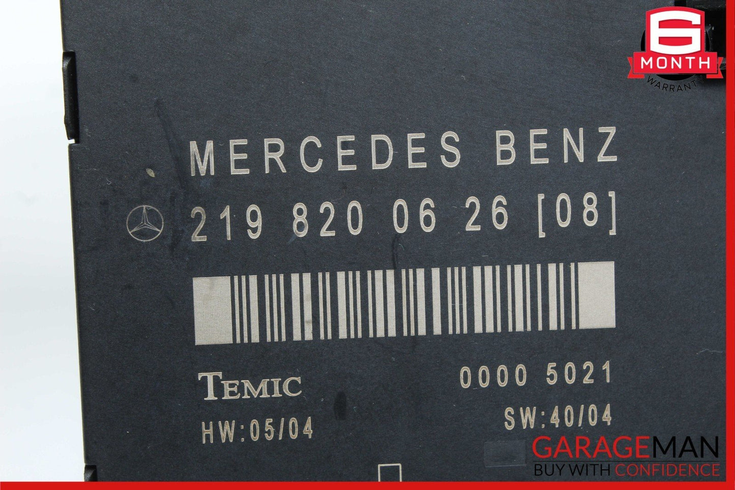 06-11 Mercedes W219 CLS550 CLS55 AMG Front Left Side Door Control Module Unit