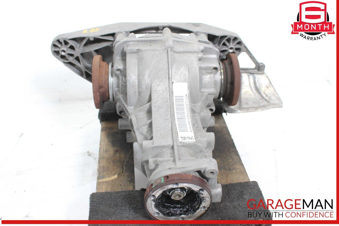 09-12 Audi Q5 AWD Rear Axle Differential Diff Carrier Assembly OEM