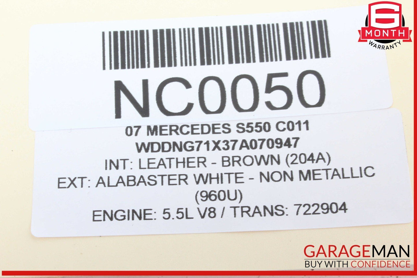 07-14 Mercedes W221 S550 CL550 SLK350 Sirius Satellite Radio Module Receiver OEM