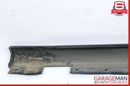 08-14 Mercedes W204 C250 AMG Sport Right Passenger Side Skirt Rocker Panel Blue
