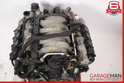 03-06 Mercedes R230 SL500 5.0L V8 Complete Engine Motor Block Assembly OEM 195k