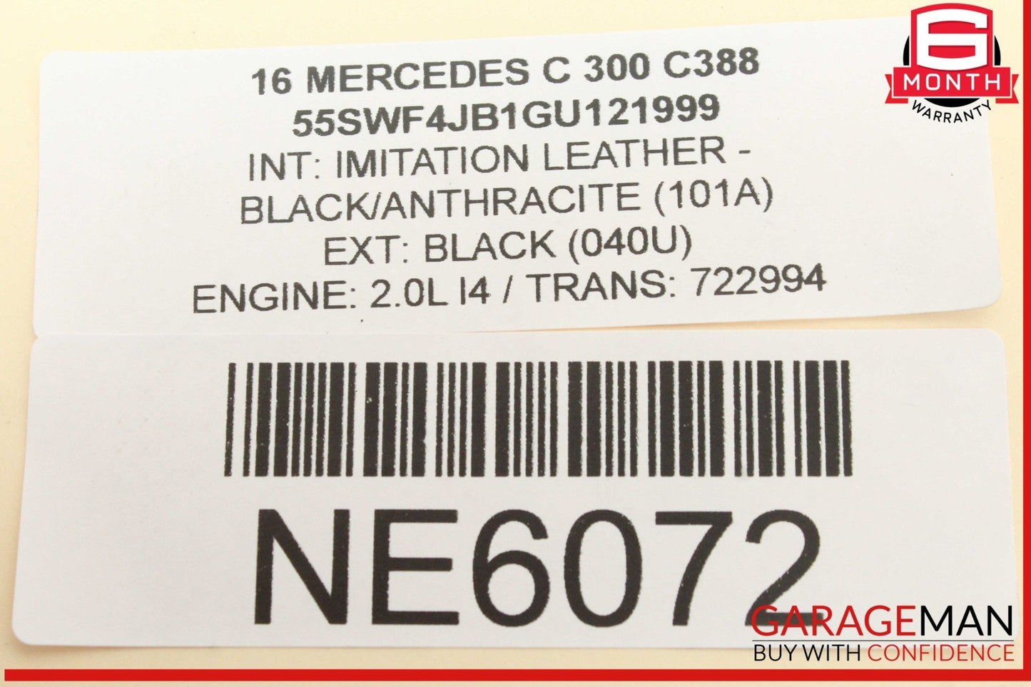 15-20 Mercedes W205 C300 Rear Left or Rear Right Side Lower Control Arm OEM